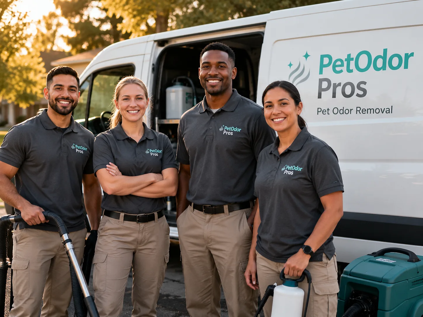 Pet Odor Removal team serving Griffin, IN